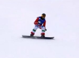 Luca Matteotti, campione del mondo di Snowboardcross