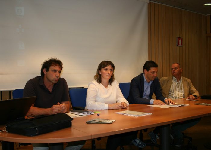 Luca Zanchetti, Speranza Girod, Laurent Viérin e Flavio Vertui