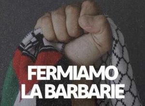 manifestazione Gaza Cgiil