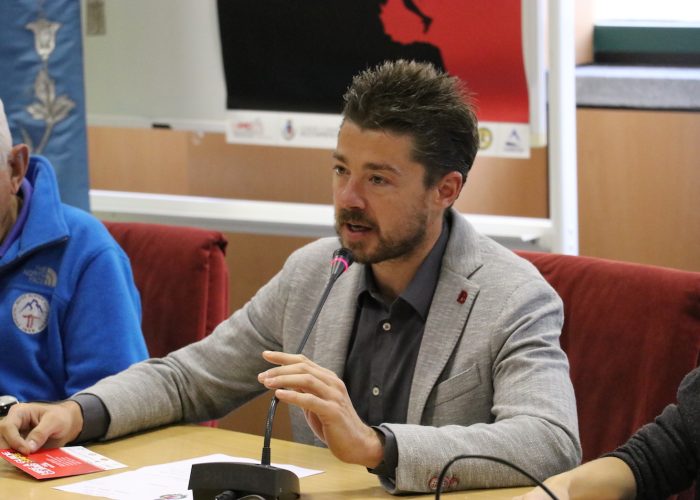 Il sindaco di Valtournenche, Jean Antoine Maquignaz.