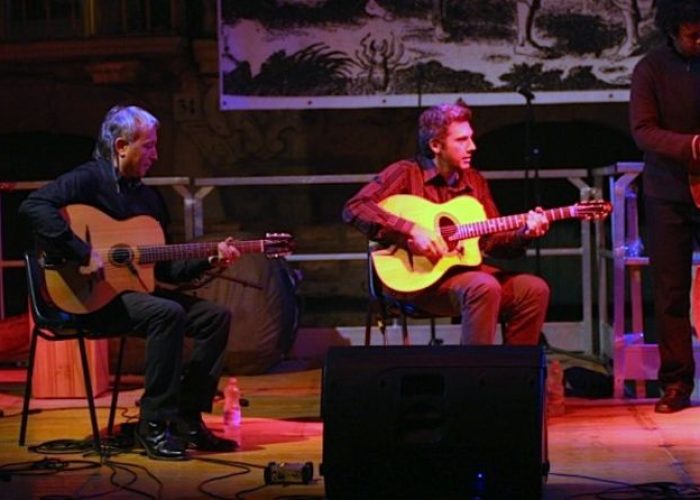 Manomanouche - Nunzio Barbieri e Luca Enipeo. Ph. www.suonidalmediterraneo.it