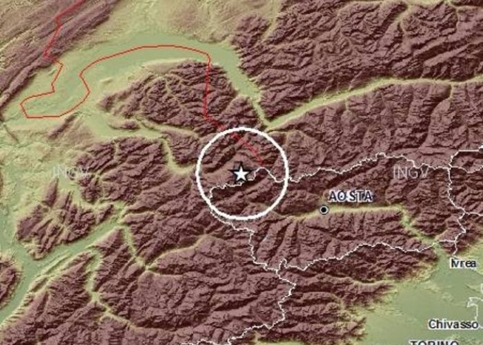 Terremoto Valdigne 30/07