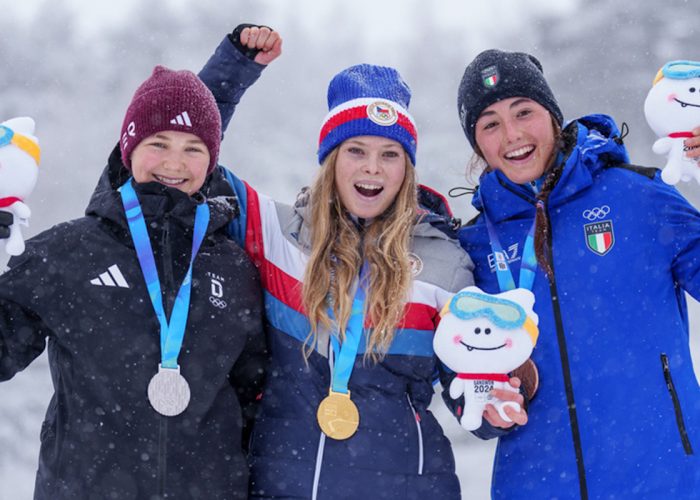 Nayeli Mariotti Cavagnet festeggia il bronzo ai Giochi Olimpici giovanili