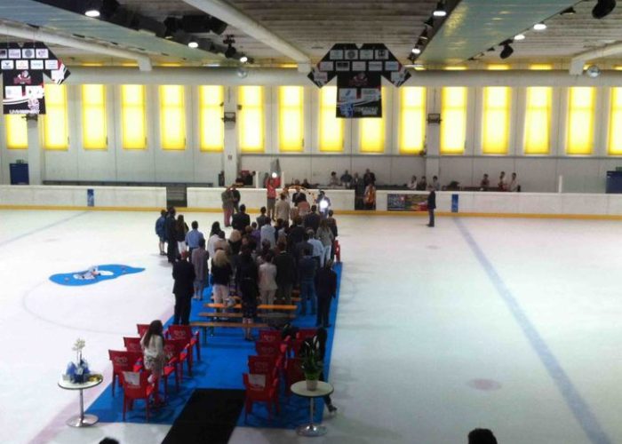 Matrimonio al Palaghiaccio