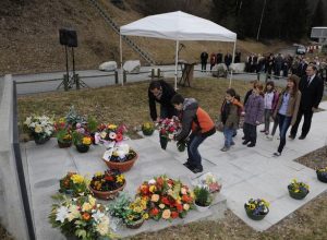 La commemorazione al traforo del Monte Bianco