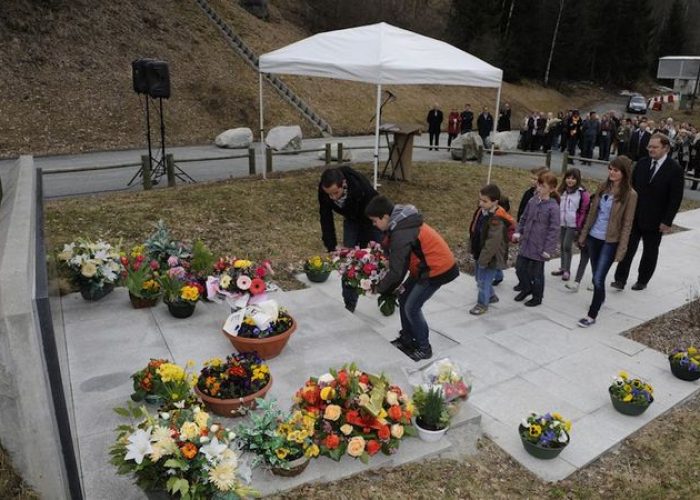 La commemorazione al traforo del Monte Bianco
