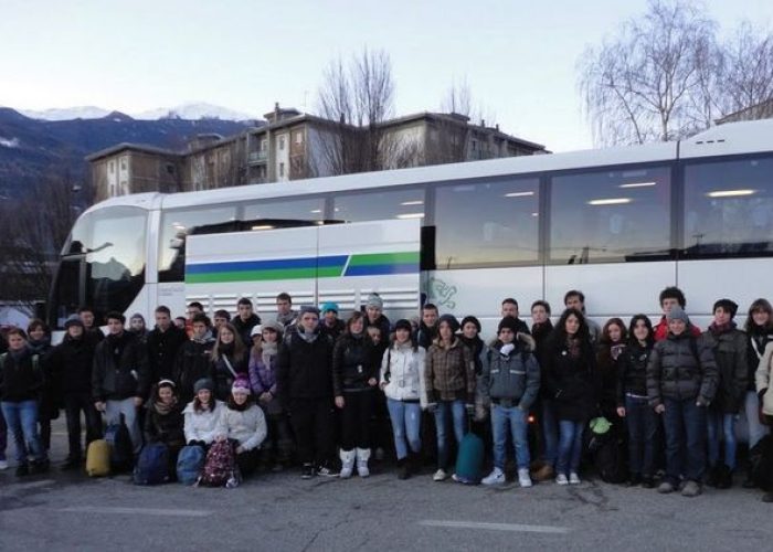 I ragazzi partiti per il "Treno della Memoria 2012"