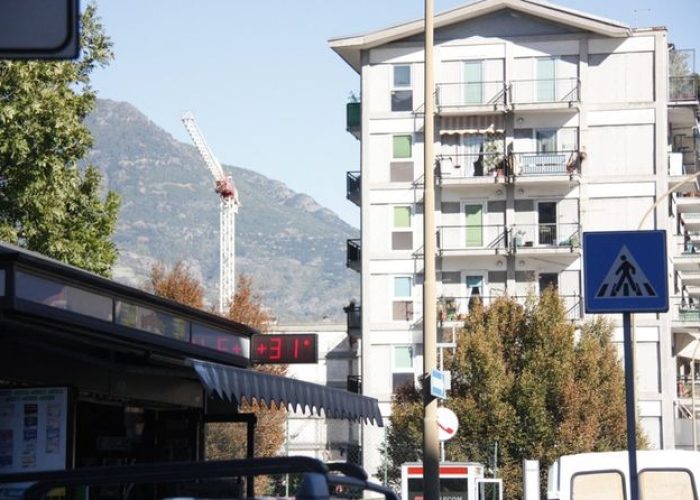 Il termometro di via Chambéry