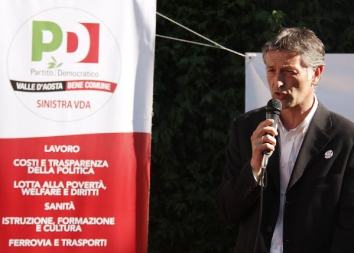 Raimondo Donzel, Segretario Partito Democratico della Valle d'Aosta