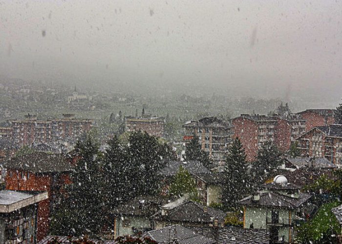 Neve ad Aosta