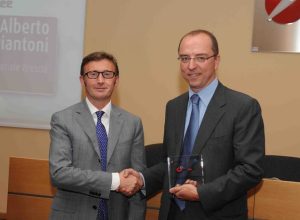 Alberto Piantoni, amministratore delegato del Gruppo Sistemi 2000 e Paul Muller di NISO BIOMED
