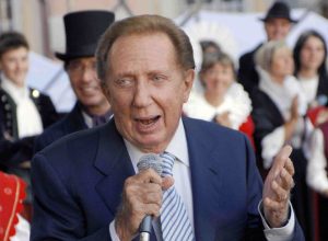 Mike ad Aosta in occasione della consegna dell'onoreficenza "Ami de la Vallée d'Aoste"