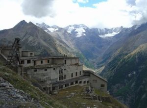 La vecchia miniera di Cogne