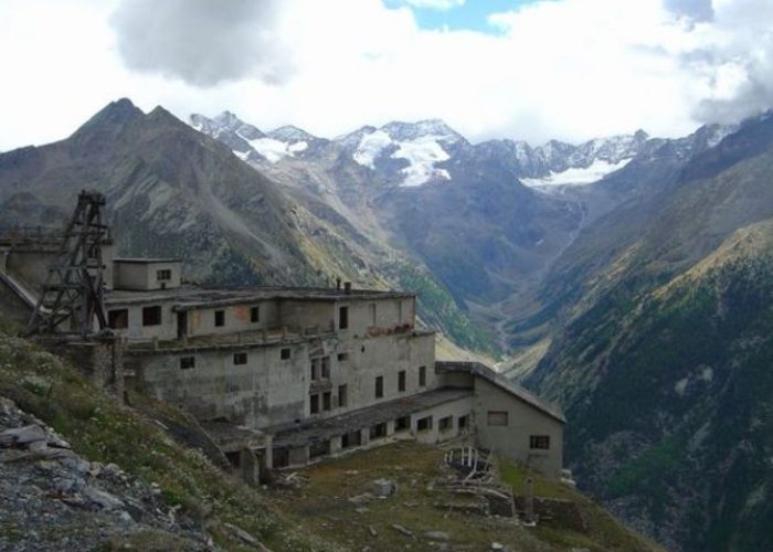 La vecchia miniera di Cogne