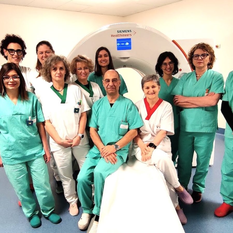 L'équipe di Medicina Nucleare del "Parini"