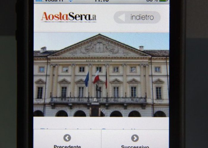 La versione mobile di AostaSera.it