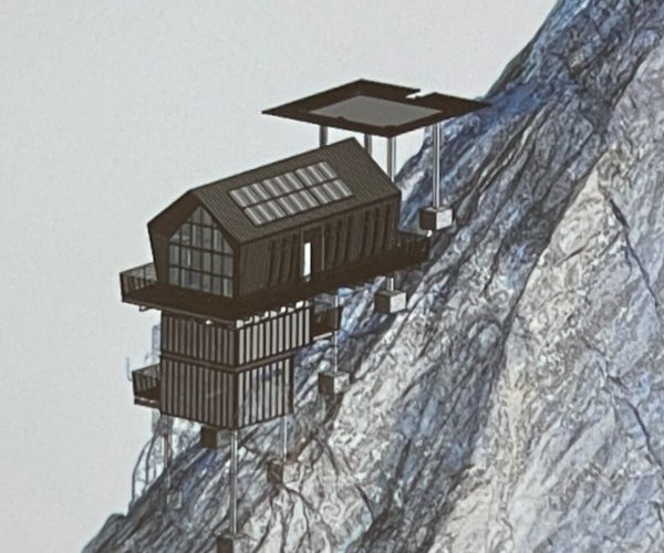 modellazione capanna carrel