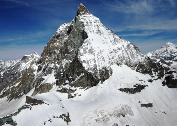 Il Cervino, visto dal versante svizzero