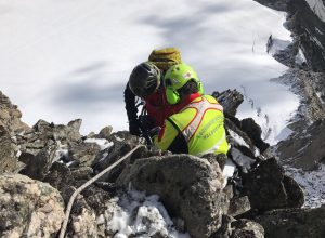 Il Soccorso alpino valdostano al lavoro