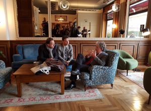 Morando con Viérin e Perron