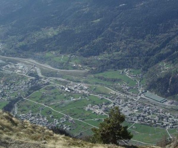 Gli abitati di Morgex e La Salle