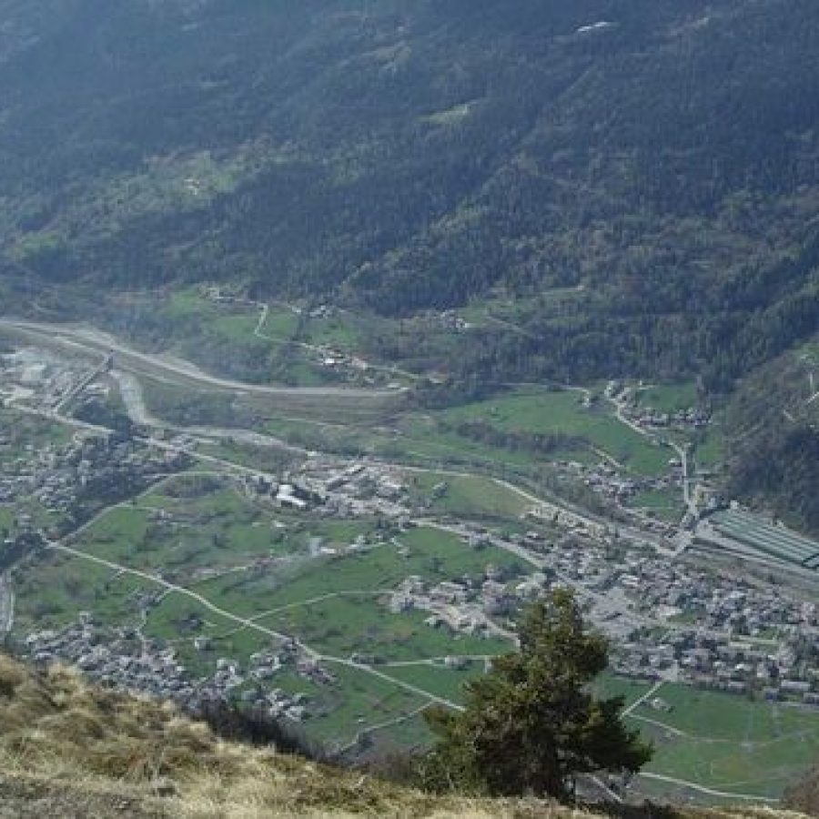 Gli abitati di Morgex e La Salle