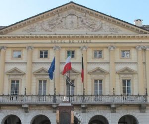 Il municipio di Aosta