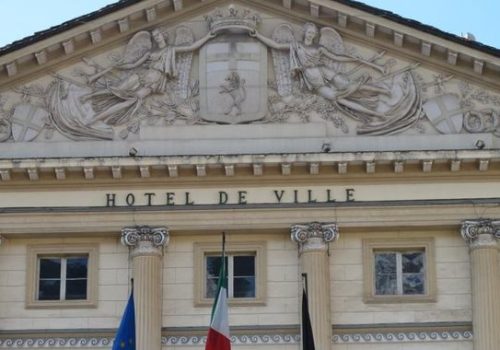 Il municipio di Aosta