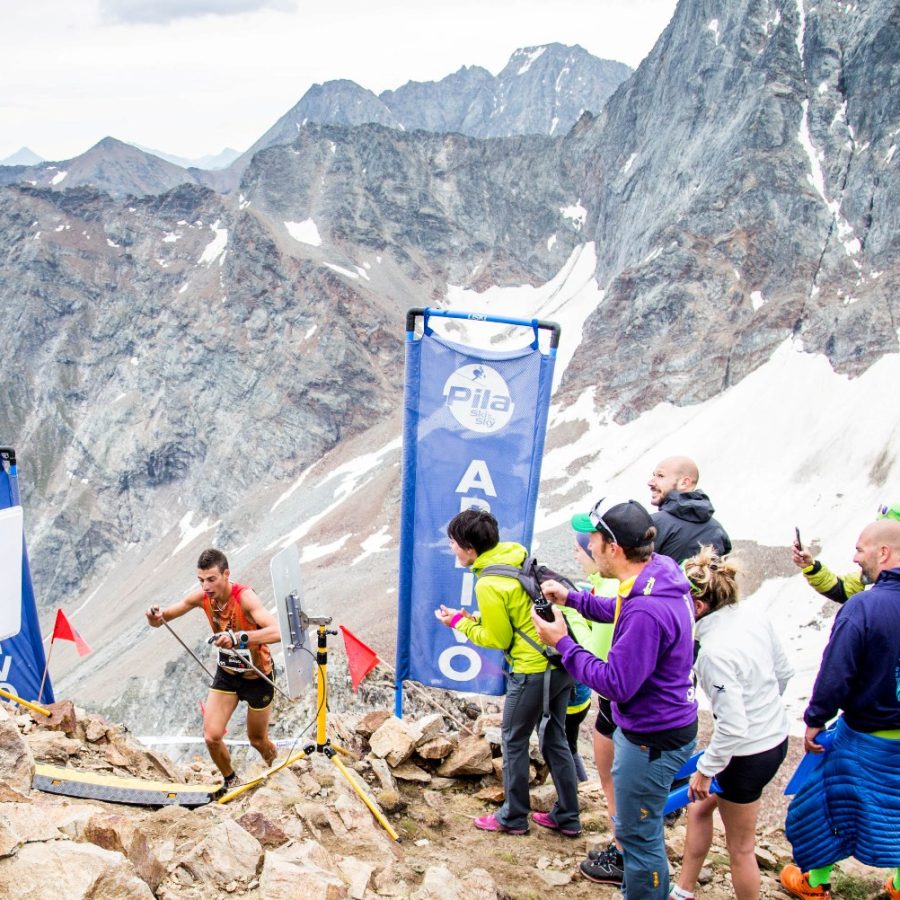 Nadir Maguet vincitore Aosta Becca di Nona (foto Garbolino)