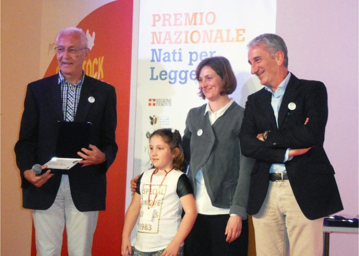 Premiazione al Salone del libro di Torino del Progetto Nati per leggere