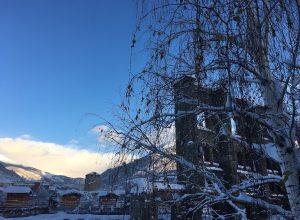 Aosta e la neve 12 dicembre