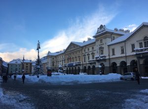 Aosta e la neve 12 dicembre