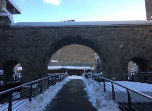 Aosta e la neve 12 dicembre