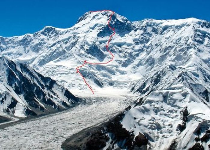 Nuova via sul Pic Pobeda in Kirghizistan