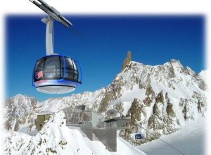 Come sarà la nuova Funivia del Monte Bianco