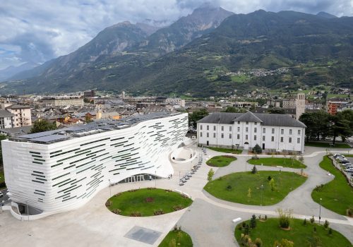 Il Nuovo polo univda di Aosta - Foto Romuald Desandré