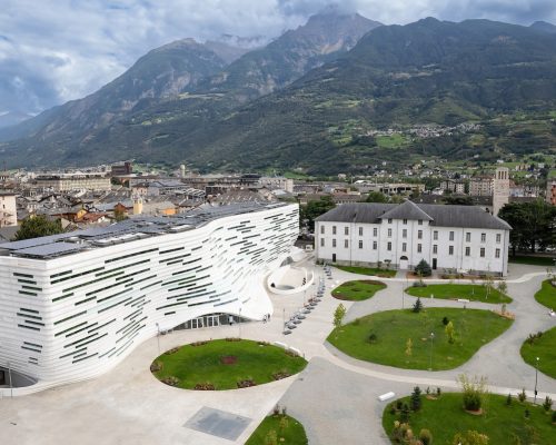 Il Nuovo polo univda di Aosta - Foto Romuald Desandré