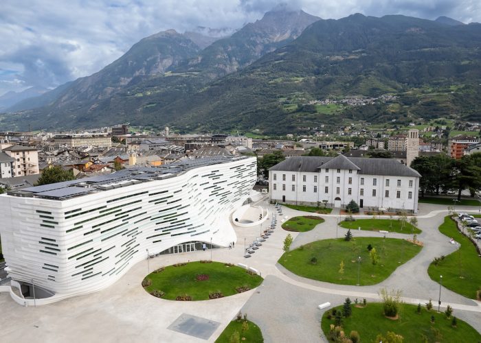 Il Nuovo polo univda di Aosta - Foto Romuald Desandré