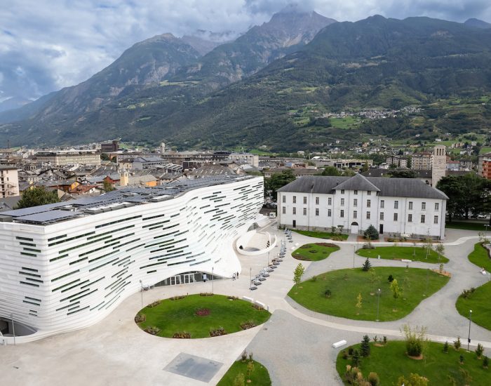 Il Nuovo polo univda di Aosta - Foto Romuald Desandré
