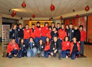 Il gruppo dei partecipanti alla prima tappa ligure