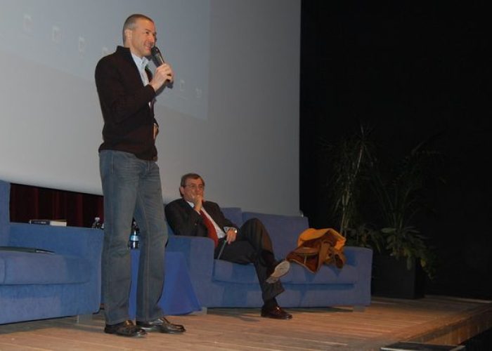 Massimo Denarier del Sap e Olivero Beha