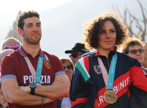 Federica Brignone e Federico Pellegrino