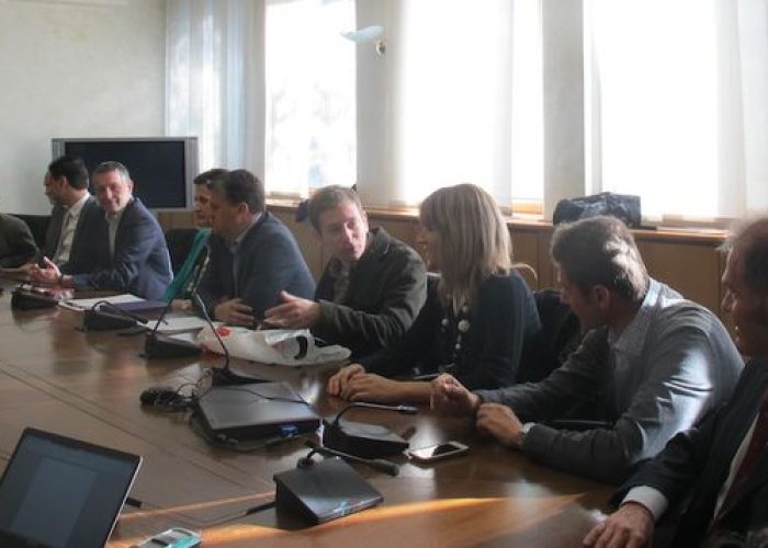 La conferenza stampa delle forze di opposizione