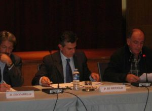 Da sx: Dario Ceccarelli, Paolo Di Nicuolo, Augusto Rollandin