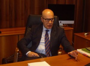 Il nuovo questore di Aosta, Pietro Ostuni