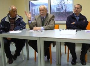 Un momento della conferenza stampa
