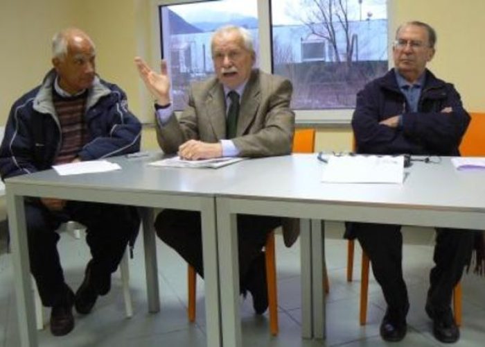 Un momento della conferenza stampa