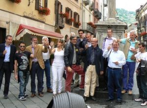 Festeggiamenti in Place des Franchises