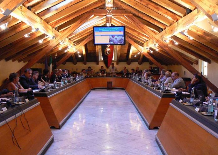 Il Consiglio comunale di Aosta