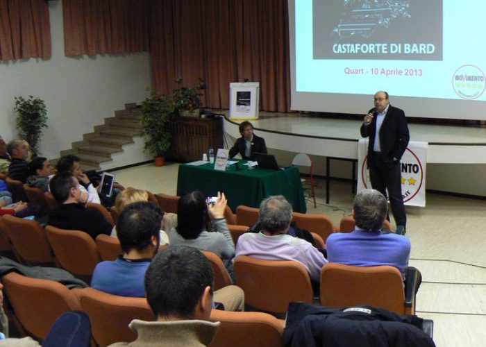 La presentazione del dossier CastaForte di Bard